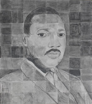 Martin Luther King, Jr.  Drawing